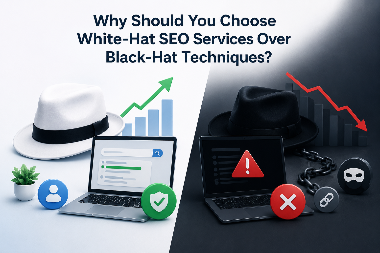 Why Should You Choose White-Hat SEO Services Over Black-Hat Techniques?